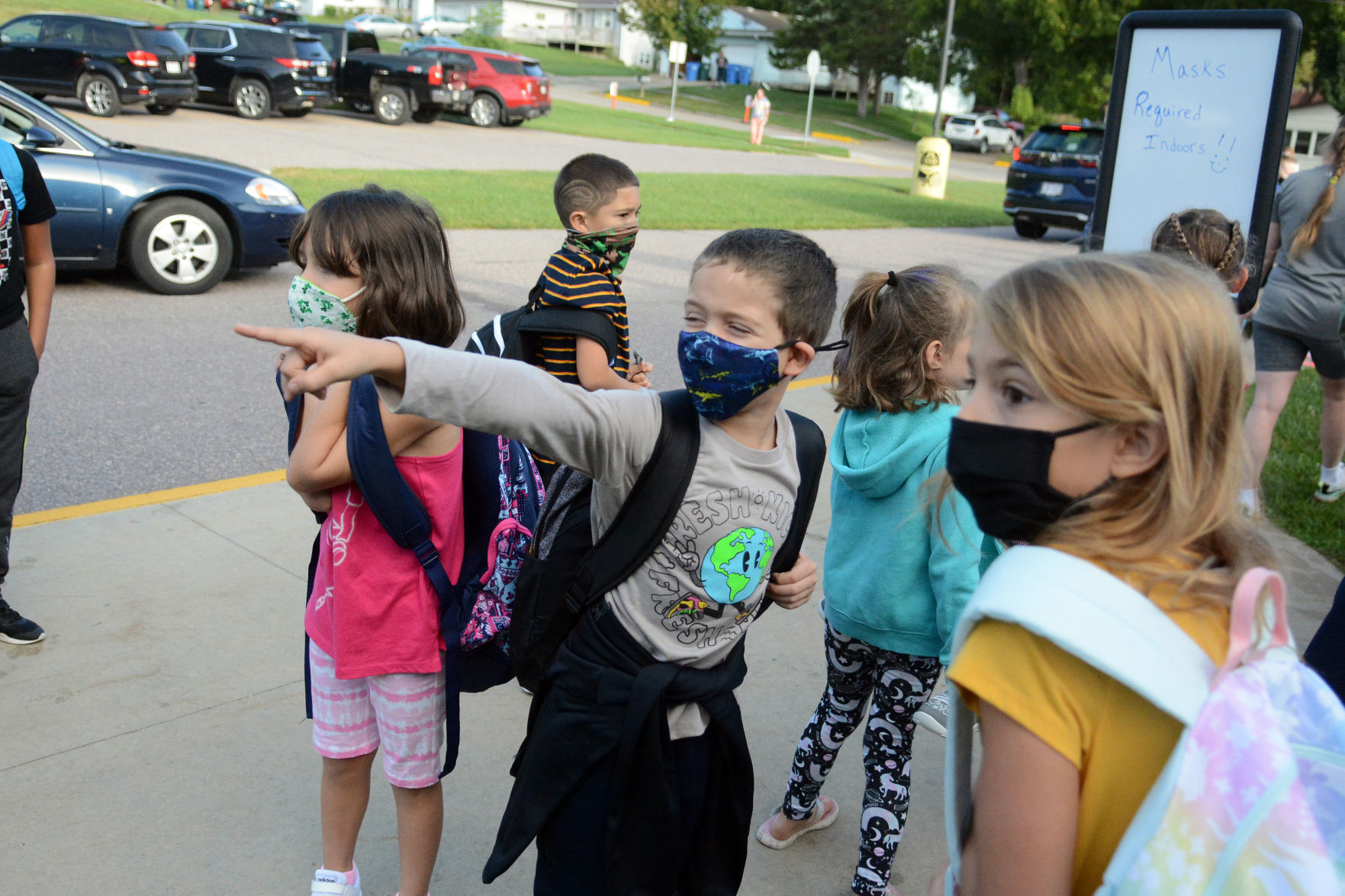First day of school at Al Behrman